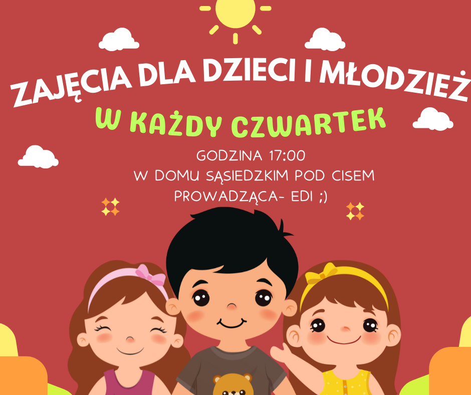 Zapraszamy na zajęcia dla dzieci