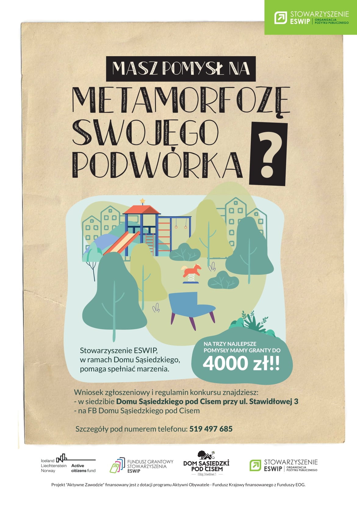 Metamorfoza podwórka KONKURS